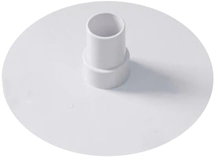Pool Cracking Cover - Round Adapter Disc, Water Protection, Top Drainage | Universal Suction Chamber Connection, Easy Installation of P