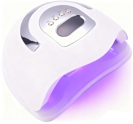 380 W UV-lampa naglar, 4 timers LCD-display, UV-lampa gelnaglar, 81 lamppärlor, bilsensor snabb nageltork, lämplig för alla nagellampor för manikyrhus och salong