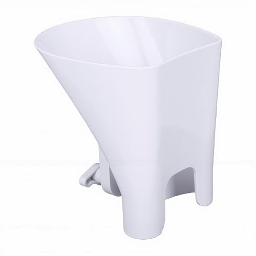 Tosuny Accesorio de Embudo de Harina para Batidora de Pie |Tamiz Antisalpicaduras para Embudo de Harina con Cabezal Inclinable de Boca Ancha