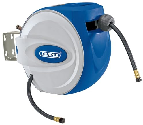 Draper Retractable Air Hose Reel, 10m 15048