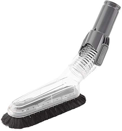 Fdit Cepillo para aspirar Polvo Suave Adaptador de 35 mm a 32 mm Limpiar Accesorios de aspiradora de Techo para Muebles Cepillo de Polvo de ángulo múltiple