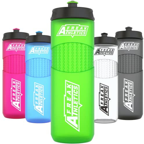 Freak Athletics Water Bottle - Premium BPA Free Sports Bottle 750ml (Green Transparent)
