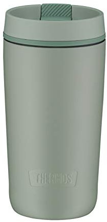 Thermos GUARDIAN MUG 0,35 l, matcha green, Isolier-Trinkbecher aus Edelstahl mit Pulverbeschichtung, Edelstahlbecher, Coffee to go Becher, einfaches Handling, absolut dicht, spülmaschinenfest