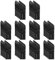 Housolution Herramienta Oscilante para Metal/Madera, [50pcs] 34mm Hojas de Sierra Oscilante de Acero con Alto Contenido de Carbono, Herramienta de Corte Profesional Ideal Para Cortar Madera, Negro