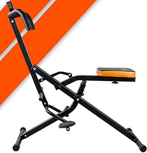 Bonplus BP | Trainingsgerät | Fit Crunch | Fitnessgerät | Bodybuildingbank | Mit Systemsteuerung | Anpassbare Intensität | Komplettes Fitnesstraining | Sattel Höhenverstellbar | Fitness