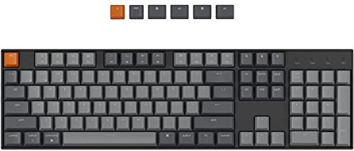 UK Keychron K10 Bluetooth RGB Backlit Hot-Swap Tactile Switches Mac/PC Keyboard