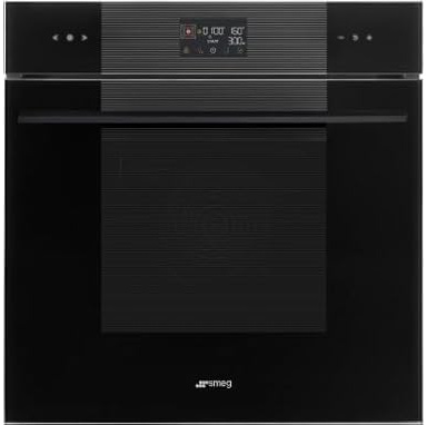 SMEG Four encastrable émail lisse SO6102M2B3, Multifonction Combiné micro-ondes