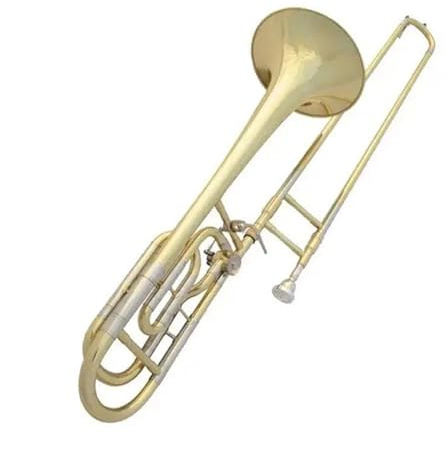 professionelle Posaune Gold Tuning Slide Tone Professionelles Messing Musikinstrument Bb/F Tenorposaune Mit Koffer
