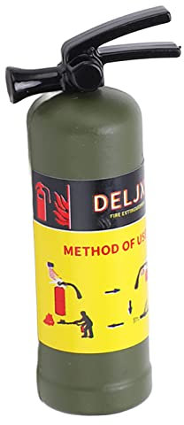 TIKATARER Piccolo Estintore, Estintore per Auto RC Simulazione Design Vivido Mini Estintore Leggero Giocattolo Accessori per Auto RC in Scala 1/10 per AXIAL SCX10 WPL Serie MN (GREEN)