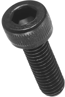 METALLIXITY Zylinderschrauben mit Innensechskant (M5-0,8x16) 50 Stück Innensechskantschraube Kohlenstoffstahl Schwarzoxid DIN 912 UNC Vollgewinde für Möbel Rohrverbindungen Bauarbeiten