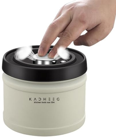 Coffee Canister with Vacuum Pump - Airtight Storage Container for Coffee
