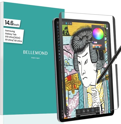 BELLEMOND | Pellicola Magnetica Kent per Samsung Galaxy Tab S11 Ultra | Origine Giappone, Kent amovibile e riutilizzabile, riduce usura punta