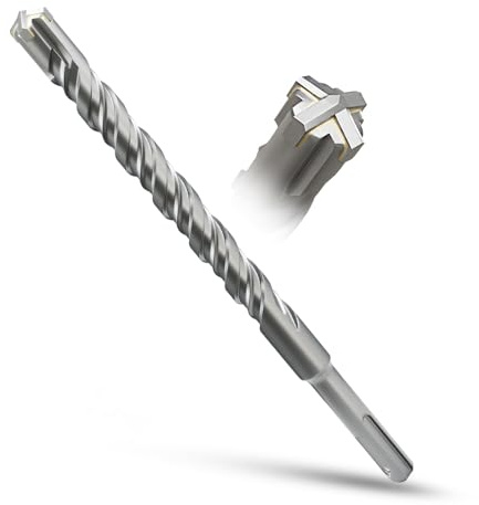 METOTY SDS Plus Bohrer 16mm×210mm，Steinbohrer,Hammerbohrer,Betonbohrer,Für Stein,Beton,Naturstein,Ziegelmauer