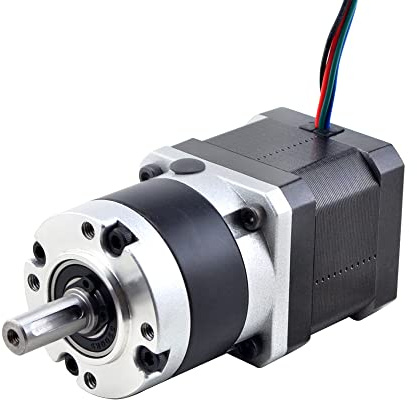 STEPPERONLINE Nema 17 Getriebe Schrittmotor L=40mm 5:1 30arcmin | MG Serie Planetengetriebe
