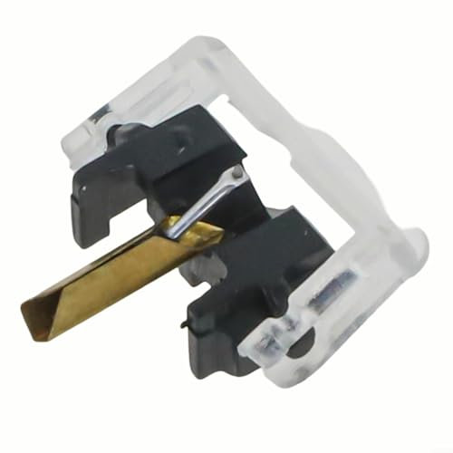 Puntina di ricambio per giradischi Shure M44G M44-7 M55E, senza bisogno di attrezzi, qualità audio migliorata, esperienza di ascolto versatile