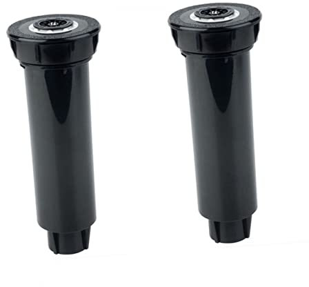Abaodam Arrosage Automatique pour Jardin Arroseur Rétractable en Abs, Filtre Intégré, Installation Facile, Lot de 2 pour Pelouse et Massifs