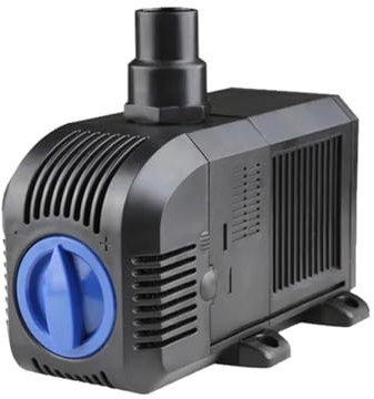 Pompe à eau à membrane auto-amorçante Pompe de fontaine submersible, filtre, aquarium, bassin, pompe de circulation(20W HJ-1100)
