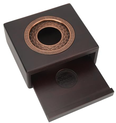 Hamwesh Calderlo di Teiera, Base di Riscaldamento a Riscaldamento Rapido in bambù con Design a Candela per Decorazioni per Cerimonie del tè, Tradizionale Romantico