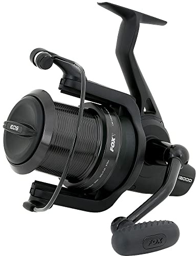 Fox EOS 12000 Reel Rolle zum Karpfenangeln, Angelrolle für Karpfen, Weitwurfrolle, Spule mit hoher Schnurfassung, Angelrollen