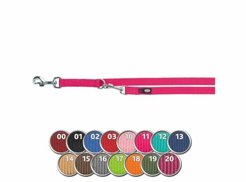 TRIXIE Premium V-Leine, M–L: 2,00 m/20 mm, Grafit