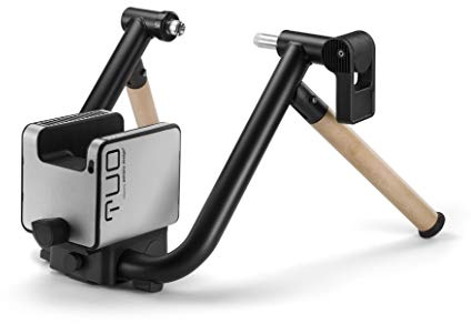 Elite Tuo Interactive Wheel-On Trainer – Compact Smart Trainer with Auto Resistance, ANT+/Bluetooth Connectivity, 10% Slope Simulation, Stylish Home-Friendly Design