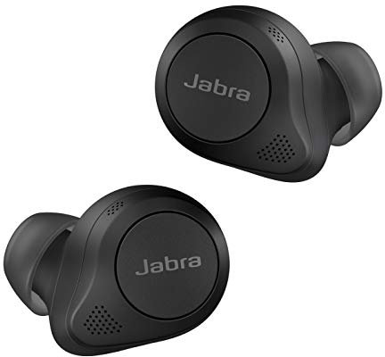 Jabra Elite 85t True Wireless In-Ear Bluetooth Kopfhörer - Earbuds mit Advanced Active Noise Cancellation™ und kraftvollen Lautsprechern - Kabelloses Ladegehäuse - schwarz