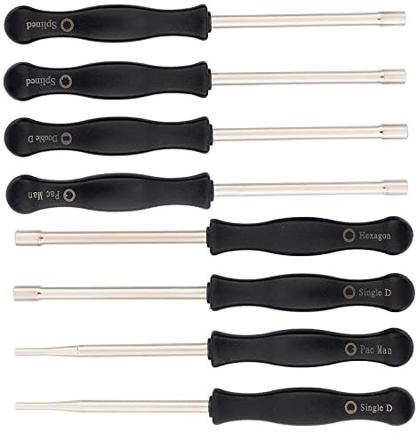 Savior 8Pcs Vergaser-Einstellwerkzeug Vergaser Schraubendreher Kit für Gewöhnliches 2-Takt-Vergaser des kleinen Motor-Vergasers Einstellen des Einstellwerkzeugs