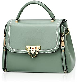 NICOLE & DORIS Damen Handtaschen Klein Tasche Elegante Frauen Umhängetasche Designer Schultertaschen PU Leder Messenger Bag Tragetasche Damen mit Abnehmbar Schultergurt