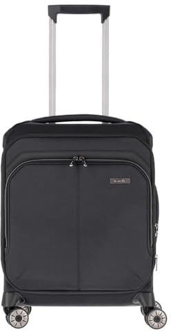 travelite Priima Kabinenkoffer mit 4 Rädern, Größe S, 55 cm, Schwarz, Taille Unique, Casual