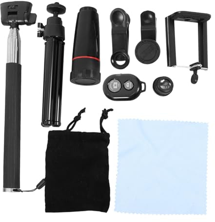 ABOOFAN Mobile Phone Telephoto Fish Eye Macro Wide Angle Lenses for