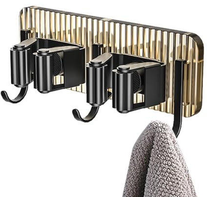 Duroecsain Wandmontierter Mopp-Halter, Mopp-Halterung, Wandhalterung für Werkzeug-Organizer, Mopp-Organizer, Mopp-Organizer, Mopp-Organizer, Mopp-Organizer, Mopp-Organizer, Mopp-Organizer,