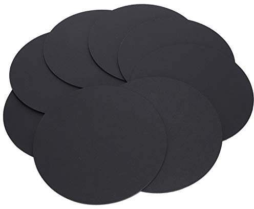 8 Stück Dicker Karton, Handbemalt, Rund, Mandala-Kraftpapier, Bastelkarton für Zuhause, Büro, Kunst, Malerbedarf