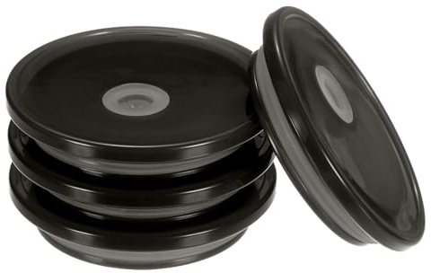 TIXIPEM Lot de 4 couvercles en acrylique pour Stanley de 7,9 cm – Couvercle de rechange réutilisable pour tasses en verre de 473,6 g avec pailles, tasse à café glacé, gobelet et verres à whisky et