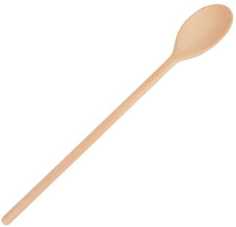 Großer Kochlöffel aus Holz – Robuster Rührlöffel für Gastronomie & Großküchen – Schwedischer Holzlöffel ideal für Kessel, Gulaschkanonen & Große Töpfe (60cm)