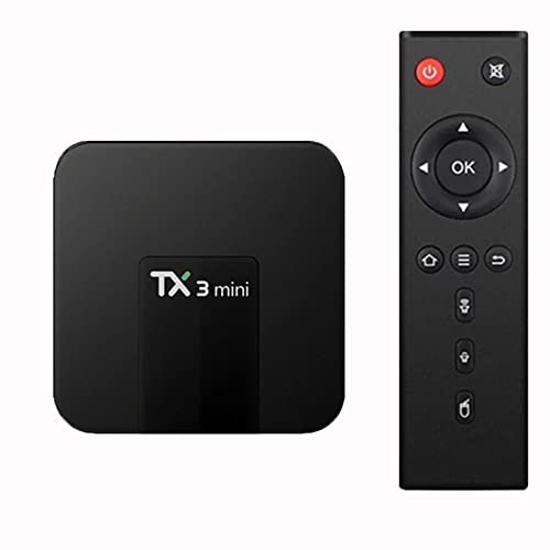 Android 10.0 TV Box, TX3 Mini RAM 2GB ROM 16GB Quad Core 4K HDR Dual WiFi 2.4G/5.8G BT 4.2 Home Smart Streaming Media Player
