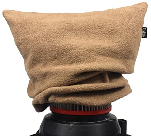DSIGO Shop Vac Filter-Halterungs-Abdeckung, wiederverwendbar, Braun