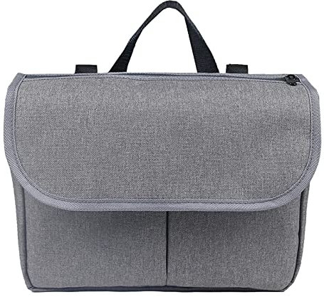 FJZFXKZL Rollstuhltasche, Rollstuhltasche Wanderer Aufbewahrungstasche wasserdichte Große Kapazität Aufbewahrungstasche Rollstuhl Mobility Scooter Walker Zubehör Zubehör (Color : Grey)