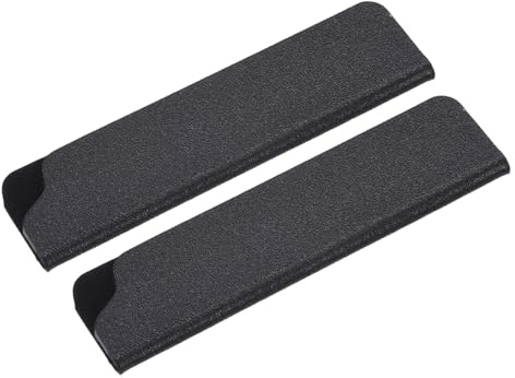 M METERXITY 2 Pack ABS Knife Sheaths - Kitchen Knife Protectors Covers Universal Knife Edge Guards, Apply to Paring Knife Kitchen (3.5 Inch, Black)
