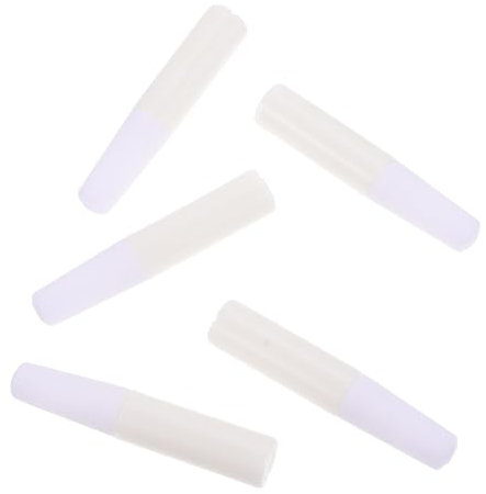 DIYEAH 50 Stück Selbstgemacht Kleber Flasche 6ml Wasserlöslich Weißer Bastelkleber Für Holz Papier Stoff Handwerk