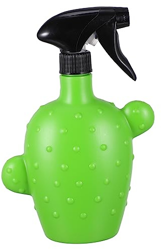 KONTONTY Pulvérisateur d'eau Jardinage 750 ML Cactus Vert pour Balcon Intérieur Extérieur Arrosage Précis Bouteille D'arrosage Légère Pratique Solide