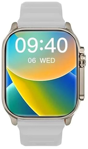 Nuevo HW11 Ultra 2 Smartwatch 1GB ROM ChatGPT 49mm Gestos NFC con 4 correas Bluetooth Call Sport Smart Watch Hombres Mujeres (Gris)