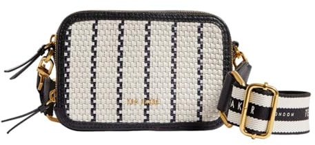 Ted Baker Rivir Woven Cross Body Bag Navy, navy, One Size