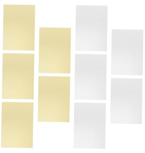 HORIALENCE 20stücke Glitzer-karton Metallic Folienpapier Für Bastelprojekte Reflektierendes Scrapbook Für Kartenherstellung Und Kreative Bastelideen
