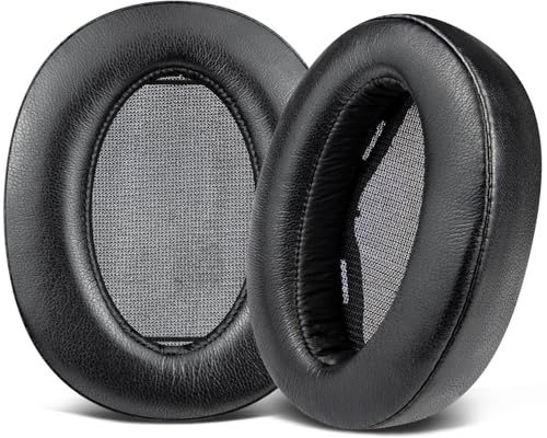 SOULWIT Earpads for Sony WH-H910N (Not Fit WH-XB910N) - Black