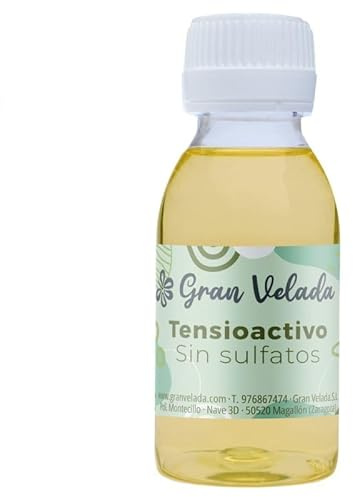 Gran Velada Tensioattivo senza solfati, 1000 ml, tensioattivo per shampoo, gel doccia, saponi liquidi e cosmetici naturali, schiuma morbida e cremosa
