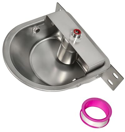 Obotsnoi Automatic Horse Waterer Bowl Cow Water Cups Drinking Bowls Livestock Water Dispenser for Piglets Cattle Donkey Cattle Water Dispenser