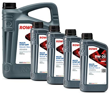 ROWE - 5 + 4x 1 Liter HIGHTEC MULTI SYNT DPF SAE 0W-30 Motorenöl - PKW Motoröl
