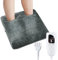 Jooheli Calentador de Pies Electrico,Eléctrica para Pies con 6 Niveles de Temperatura y Apagado Automático,Protección Contra Sobrecalentamiento con Apagado Automático,Lavable (50 W)