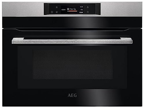 AEG KMK721880M Einbau-Mikrowelle mit Grill Edelstahl
