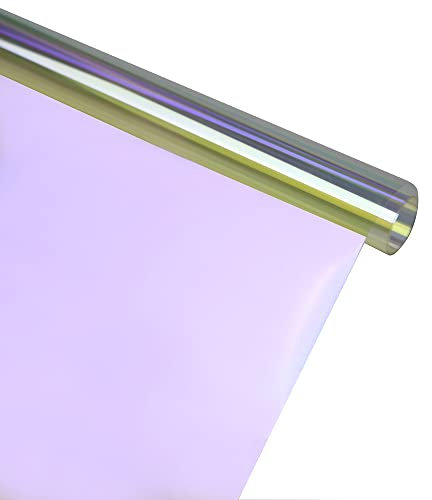 HOHOFILM 83% VLT Chameleon Window Tint Film for Cars Vehicle Front Windshield Glass Heat Reduction UV Block Protection Film (50cmx300cm)